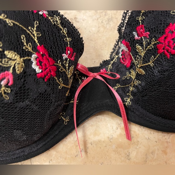 Vintage 38C Vogue Dessous black bra - Picture 5 of 11